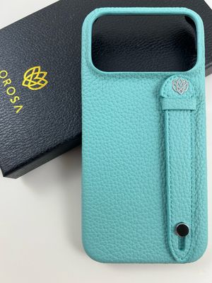iPhone Case - Togo Leather - Sky Blue