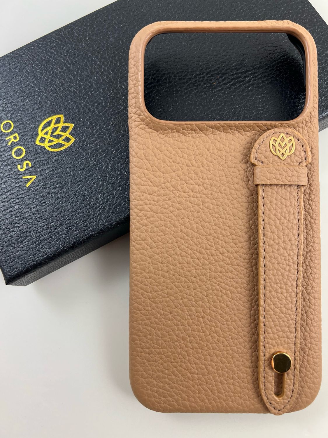 iPhone Case - Togo Leather - Brown