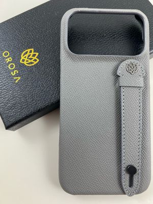 iPhone Case - Epsom Leather - Tinware Grey