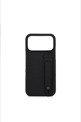 iPhone Case - Togo Leather Black iPhone Case - Togo Leather Black