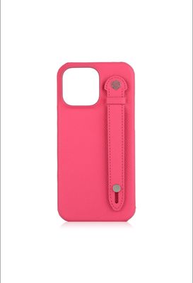 iPhone Case - Epsom Leather Barbie Pink