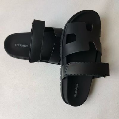 Hermes Chypre Sandal - Black