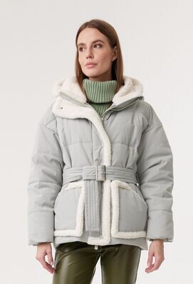 Укороченная зимняя куртка