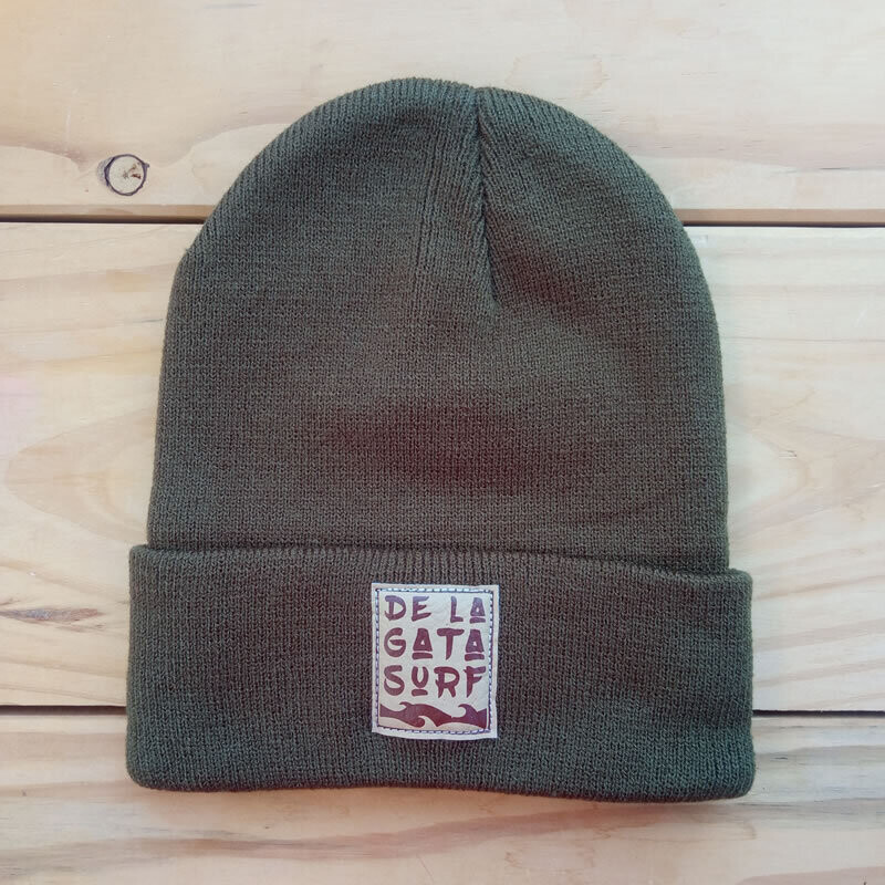 Gorro Beanie Verde Militar