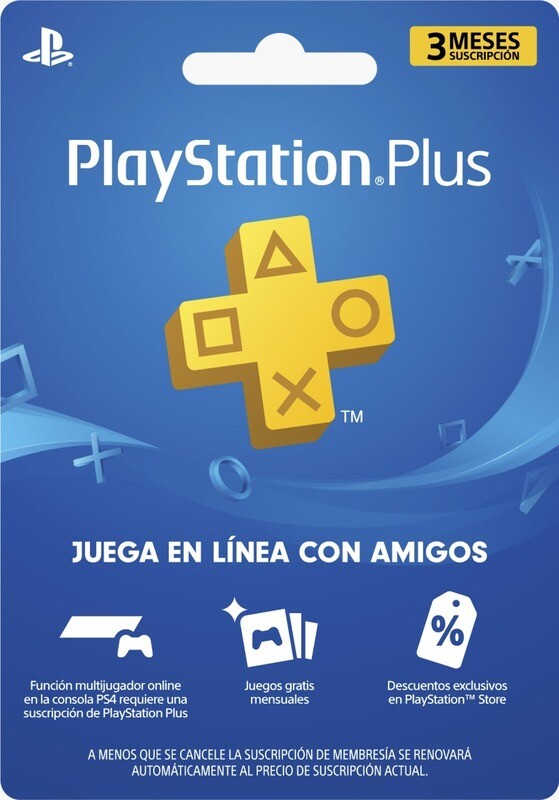 PS PLUS 3 MESES SLOT