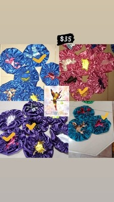 Reversible Satin Bonnets