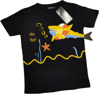 KID&#39;S PRINTED CREW NECK TEE SHIRT