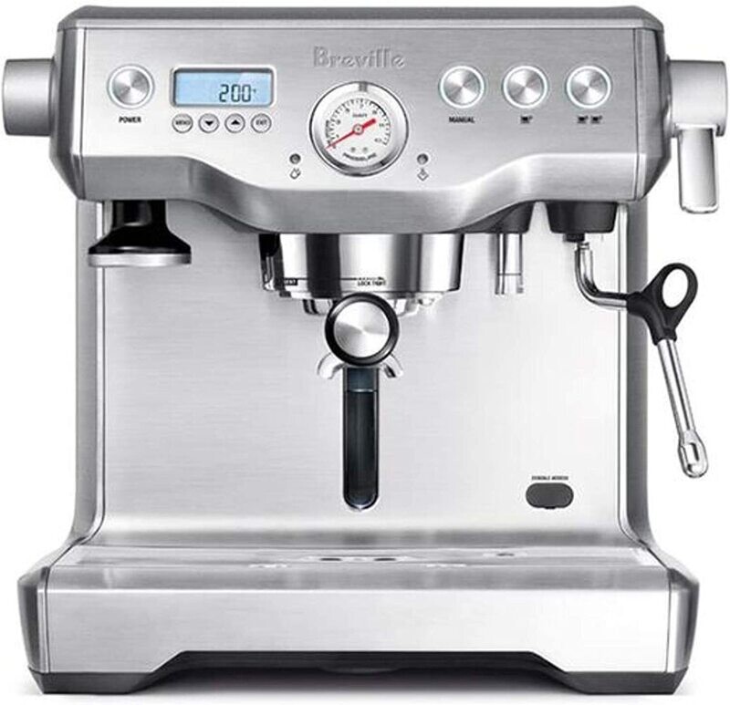 Breville BES920XL Dual Boiler Espresso Machine, Brushed Stainless Steel, 14.7 inches x 14.8 inches x 14.7 inches