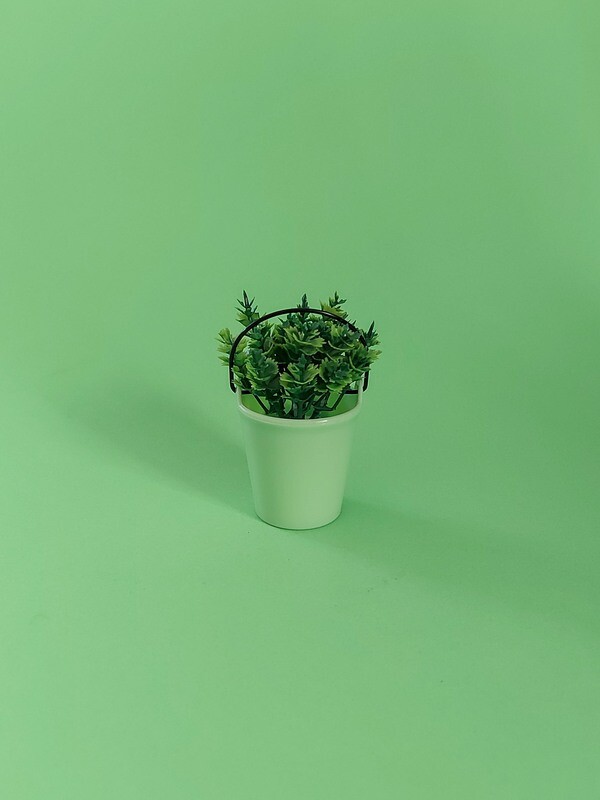 Mini Pot with Artificial Flowers