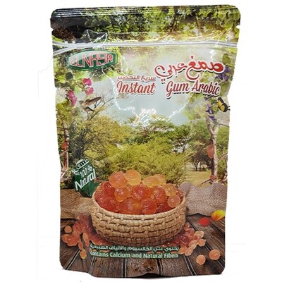 Elnasr Instant Gum Arabic Acacia Gum Powder 150g Natural 100%