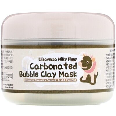 Elizavecca, Milky Piggy Carbonated Bubble Clay Beauty Mask, 100 g