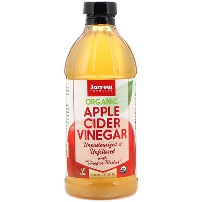 Jarrow Formulas, Organic Apple Cider Vinegar, 16 fl oz (473 ml) (Discontinued Item)