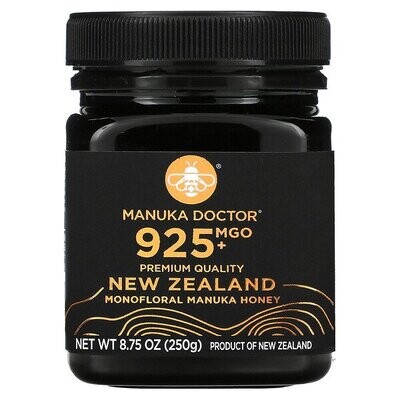 Manuka Doctor‏, Monofloral Manuka Honey, MGO 925+, 8.75 oz (250 g)