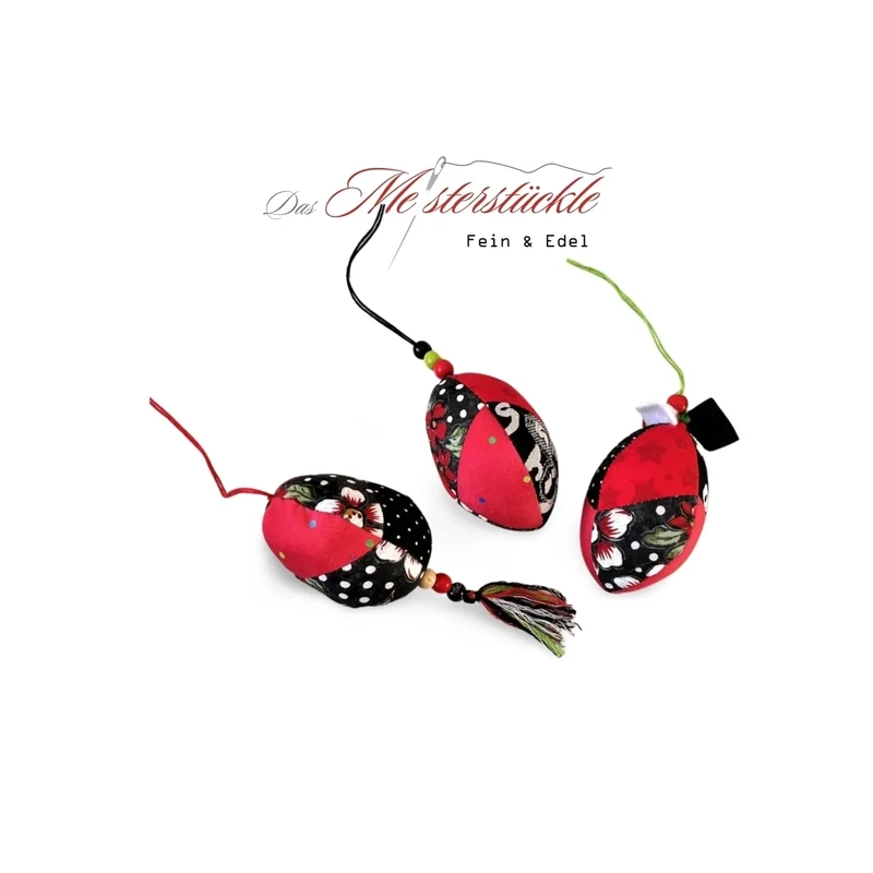 Osterschmuck Gänseei Osterdeko luxuriös