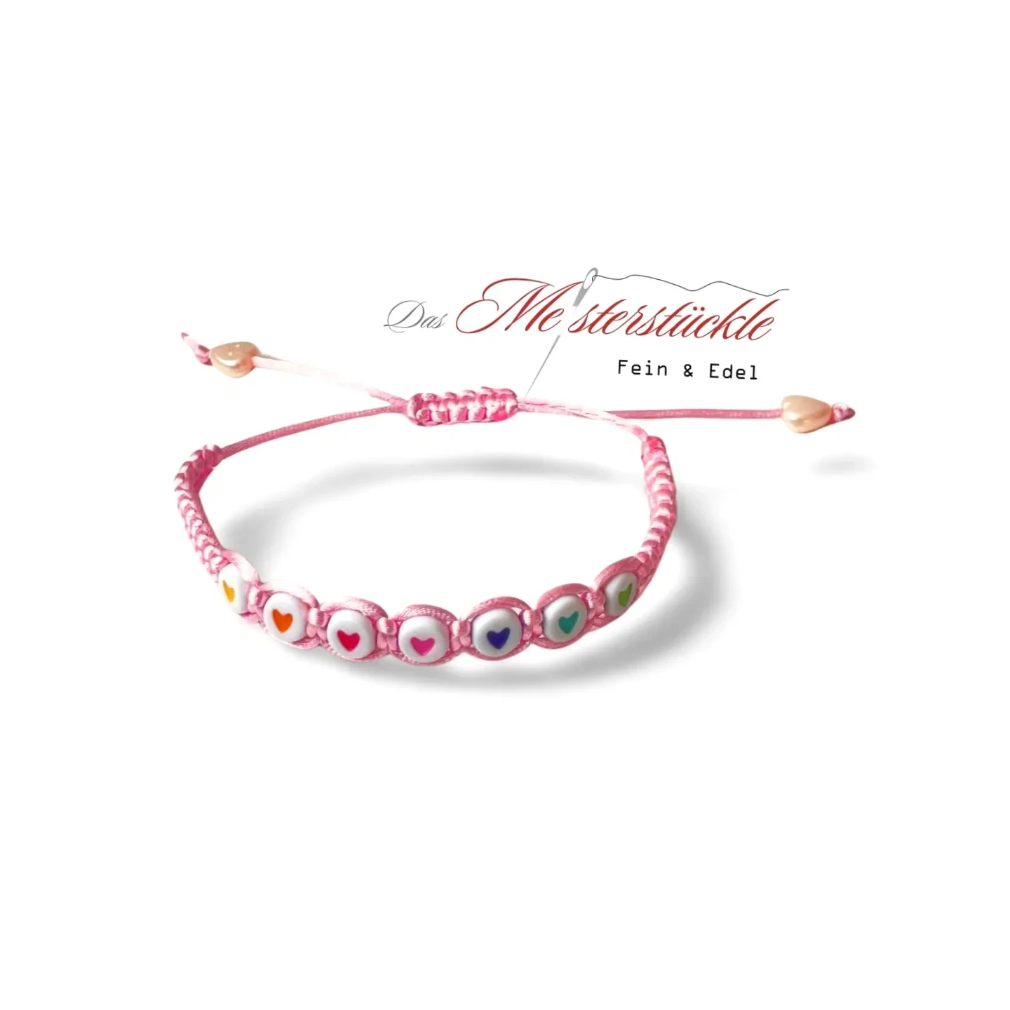 knot bracelet heart bangle handmade narrow