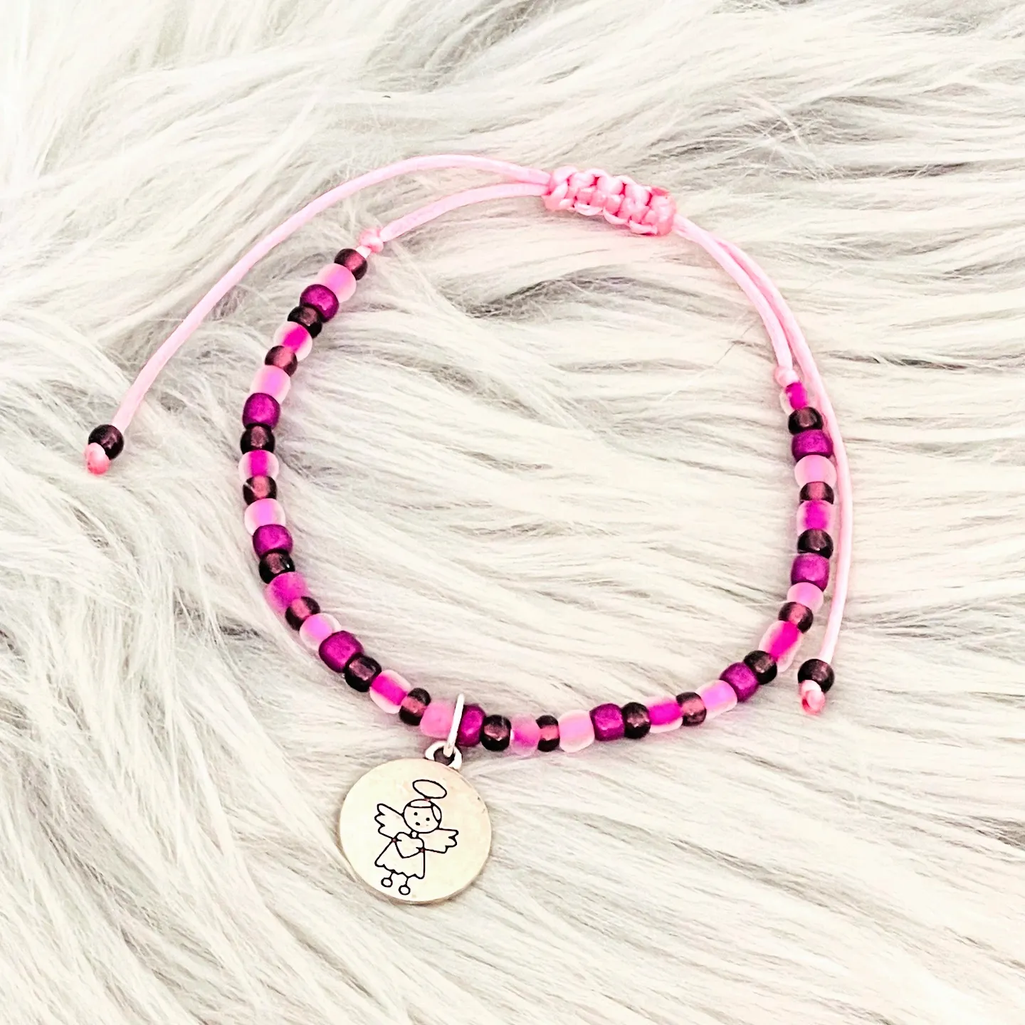 minimalistisches perlenarmband schutzengel kaufen