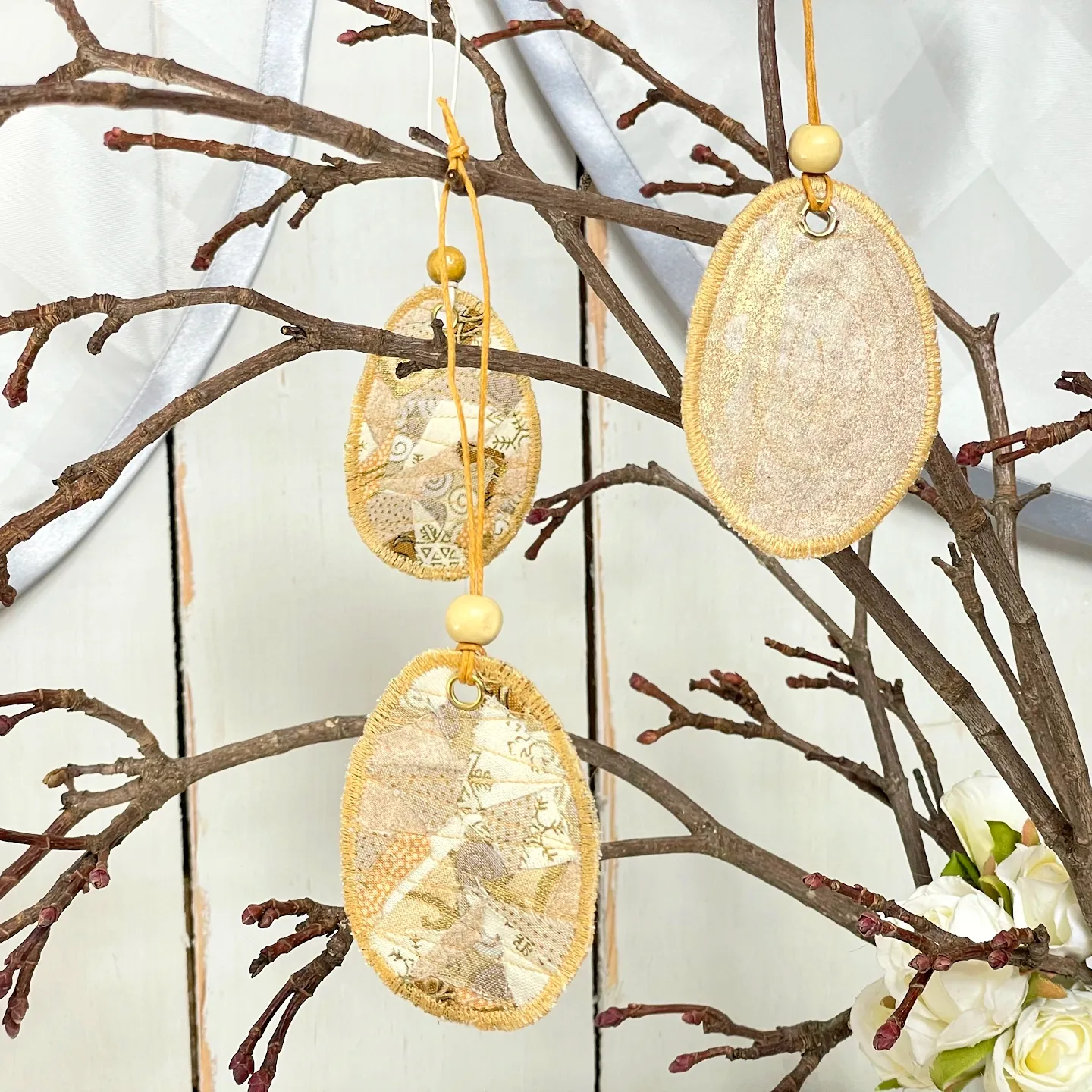 4 stueck im set eianhaenger osterdeko osterstrauchbehang