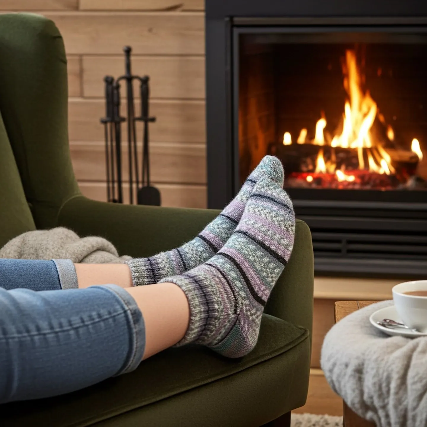 Sneaker Socken handgestrickt Sommersocken Wunschgröße 36 - 44 Norwegermuster