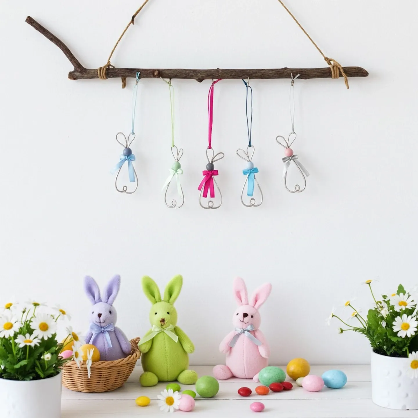 osteranhaenger dekohasen zum haengen pastellfarben kaufen