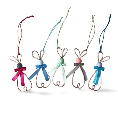 Buy Easter decoration bunnies for hanging in pastel colors