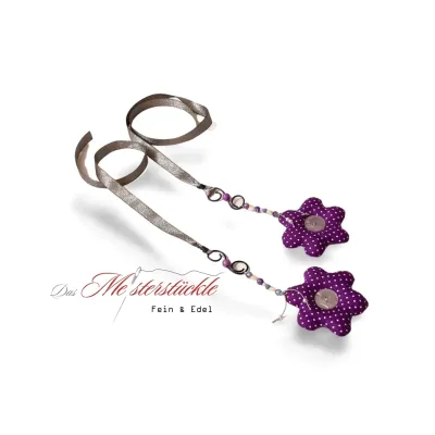 stoffblumen dekoanhaenger fensterdeko handgemacht