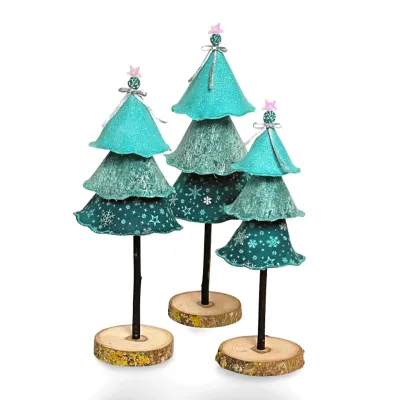 Decorative tree Christmas decorations for placing windowsill decorations Christmas tree