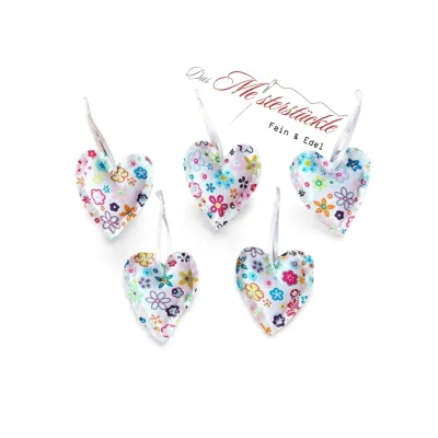 fruehlingsanhaenger deko ostern handmade bunt