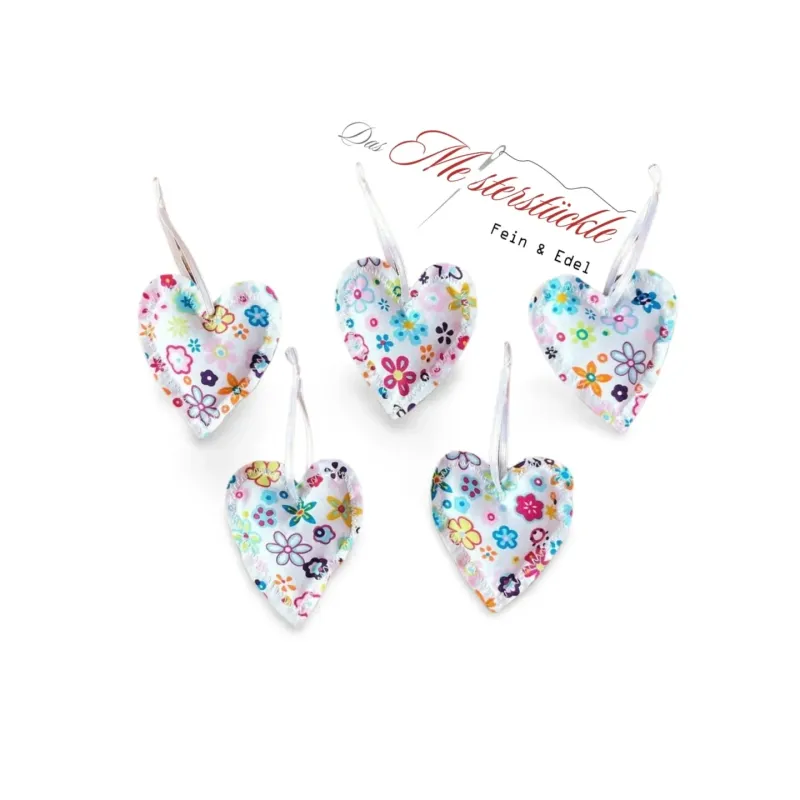 fruehlingsanhaenger deko ostern handmade bunt