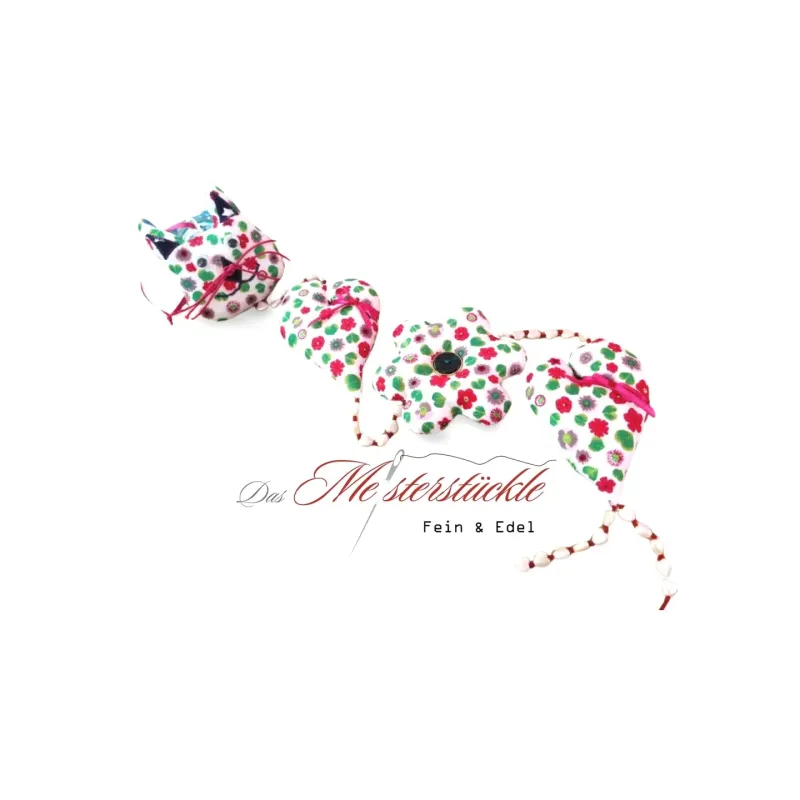 Girlande Hängedeko handgemacht Katzenmobile herzmobile haengedeko handgemacht dekohaenger