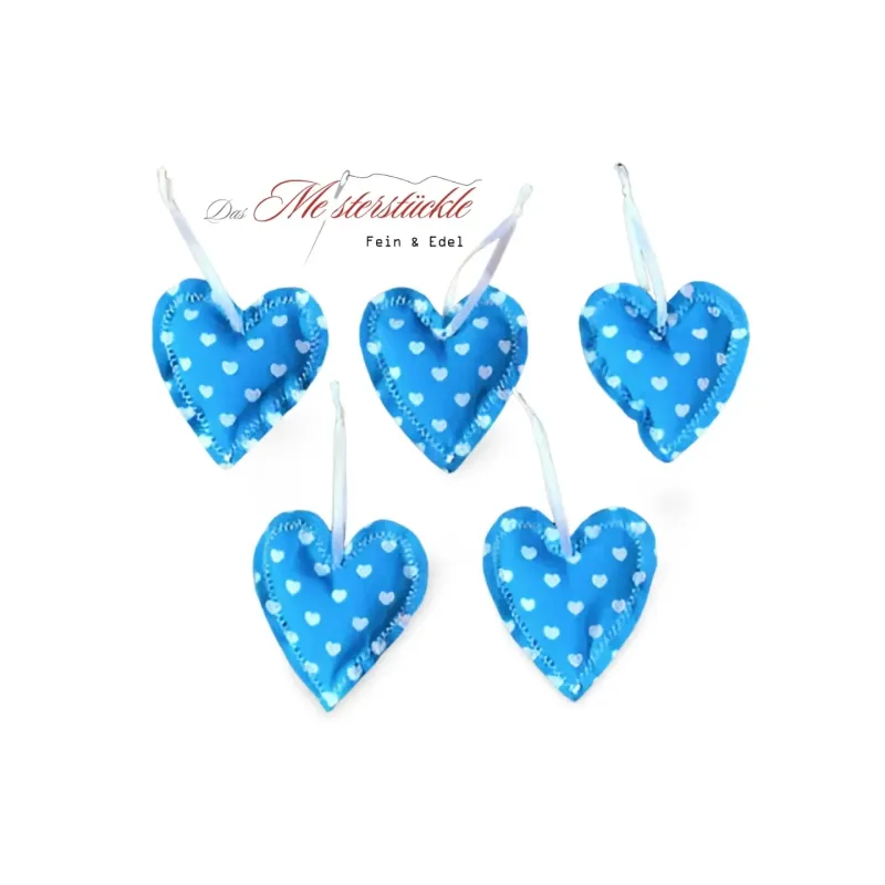 dekoherz handgefertigt tuerkis tischdeko