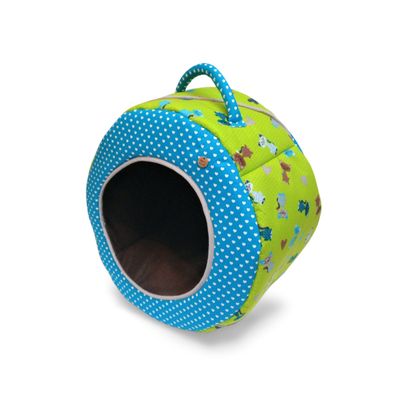 Personalized cozy cave bed, handmade, durable