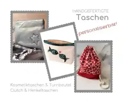 personalized bags, gym bags, beauty bags