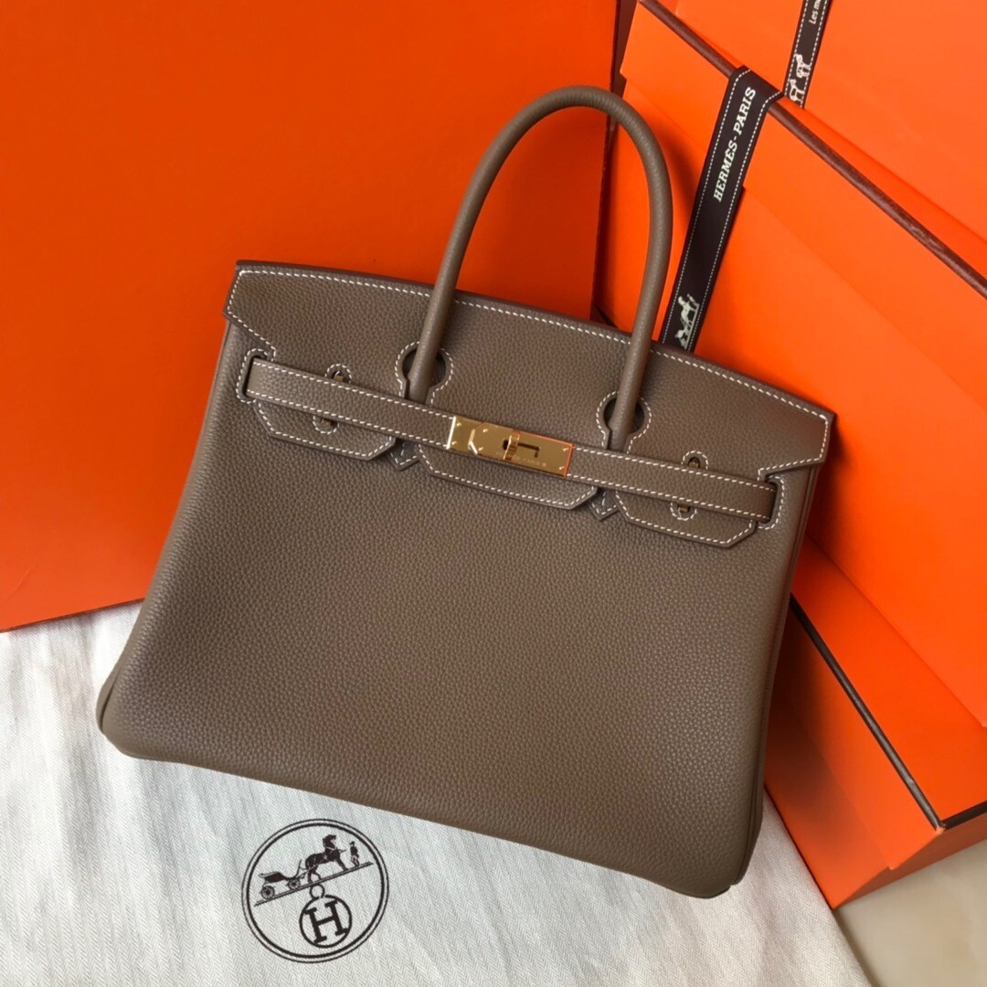 hermes grey bag