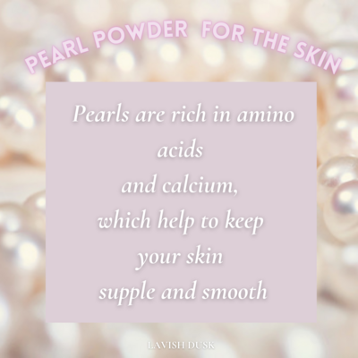 Luminous Pearl Powder for face | 50g