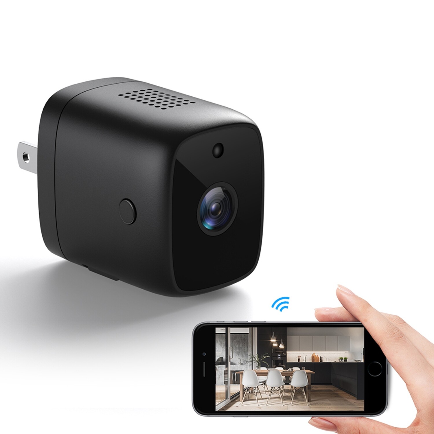 Indoor Smart WIFI Camera APP Live Stream Surveillance Indoor Home Office Nanny Pet Kids Mini Wireless Home Security Camera