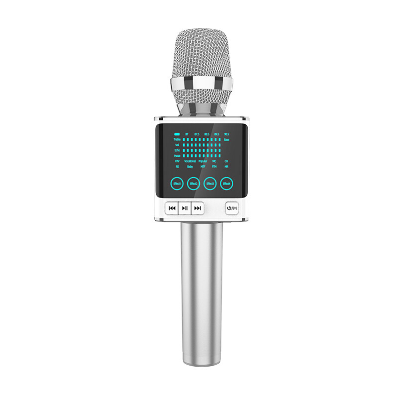 Wireless Karaoke Microphone 3-in-1 Portable Handheld USB Microphone and Speaker for Phone and Android Mac