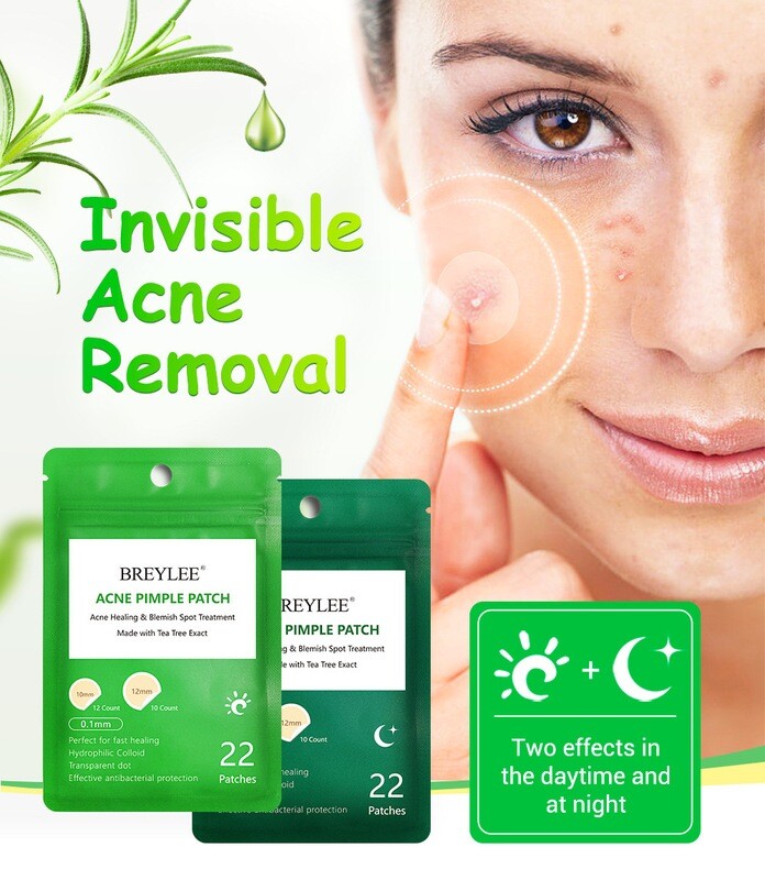 Hydrocolloid Invisible Skin Tag and Acne Remover Patches Blackhead Remover Black Pimple Scar Skin Tag Removal Acne Patch