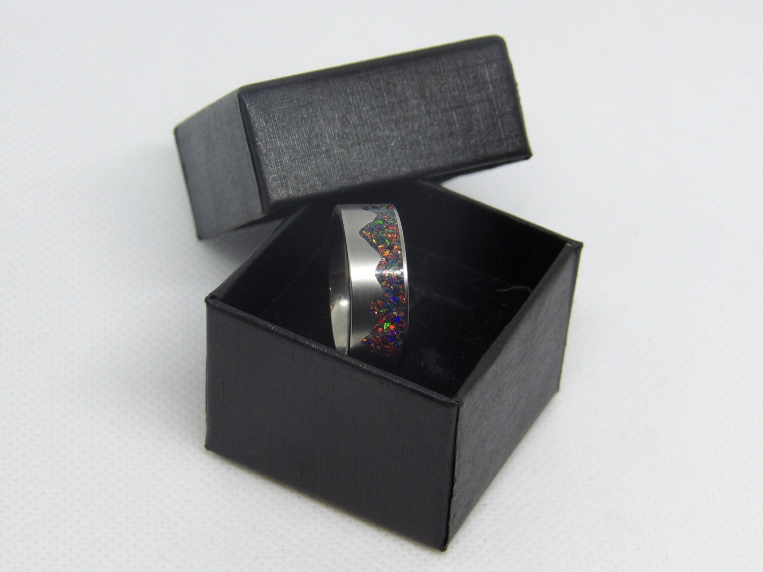 Opal Mountain Rings