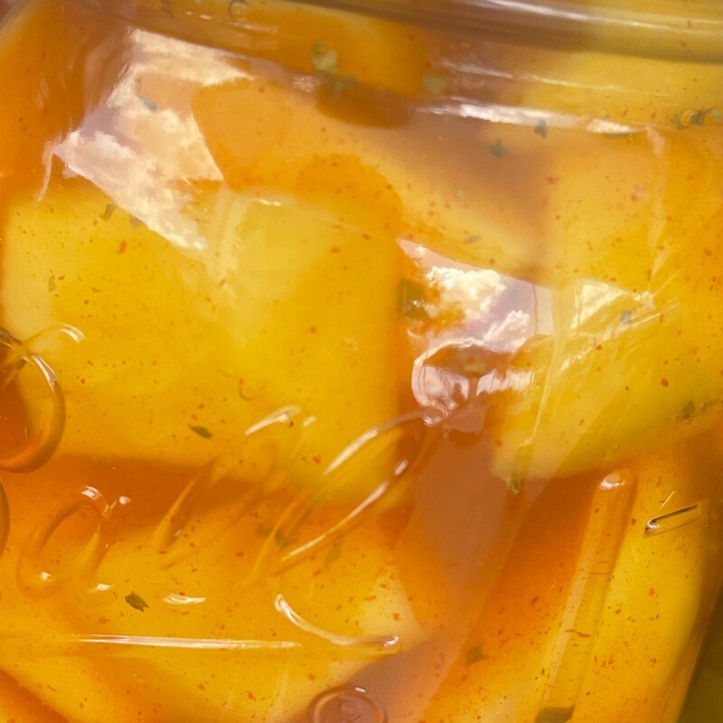 Chili lime Mangoes