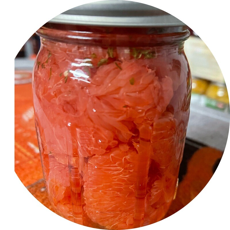 Pickled Grapefruit