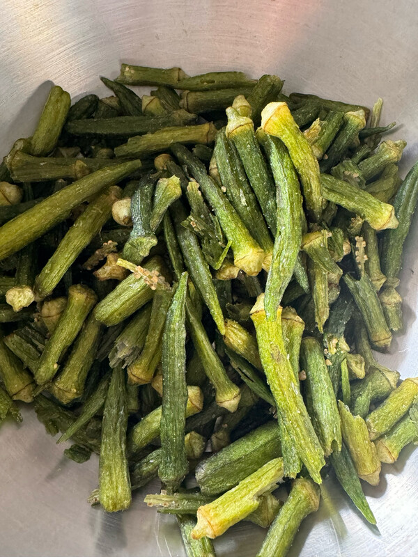 Dehydrated Okra