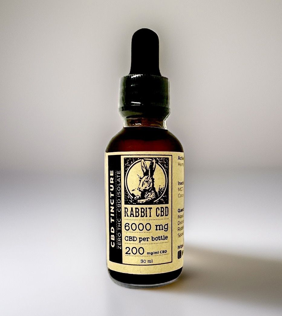 6000mg CBD Isolate Tincture