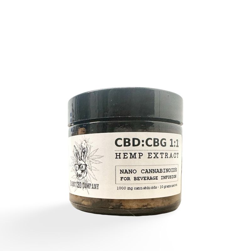 Cannabinoids for Beverage Infusion CBD:CBG 1:1