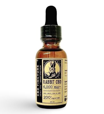 6000mg CBD+ Cannabinoid Tincture