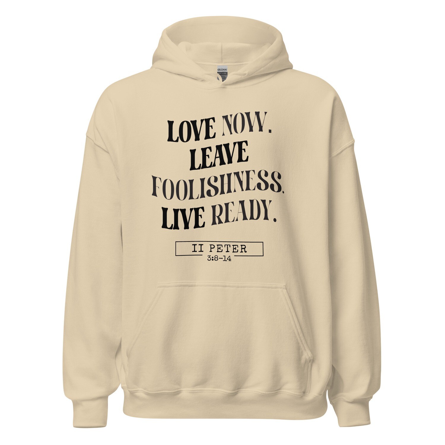 Love, Leave, Live Hoodie