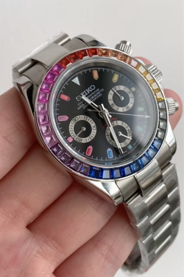 Seiko Mod Daytona Rainbow