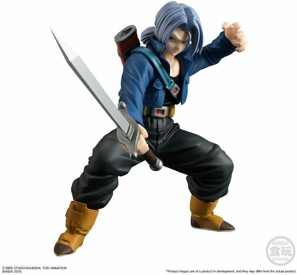 Dragon Ball Z Figure Trunks With Sword Dragonball Styling Bandai 9cm