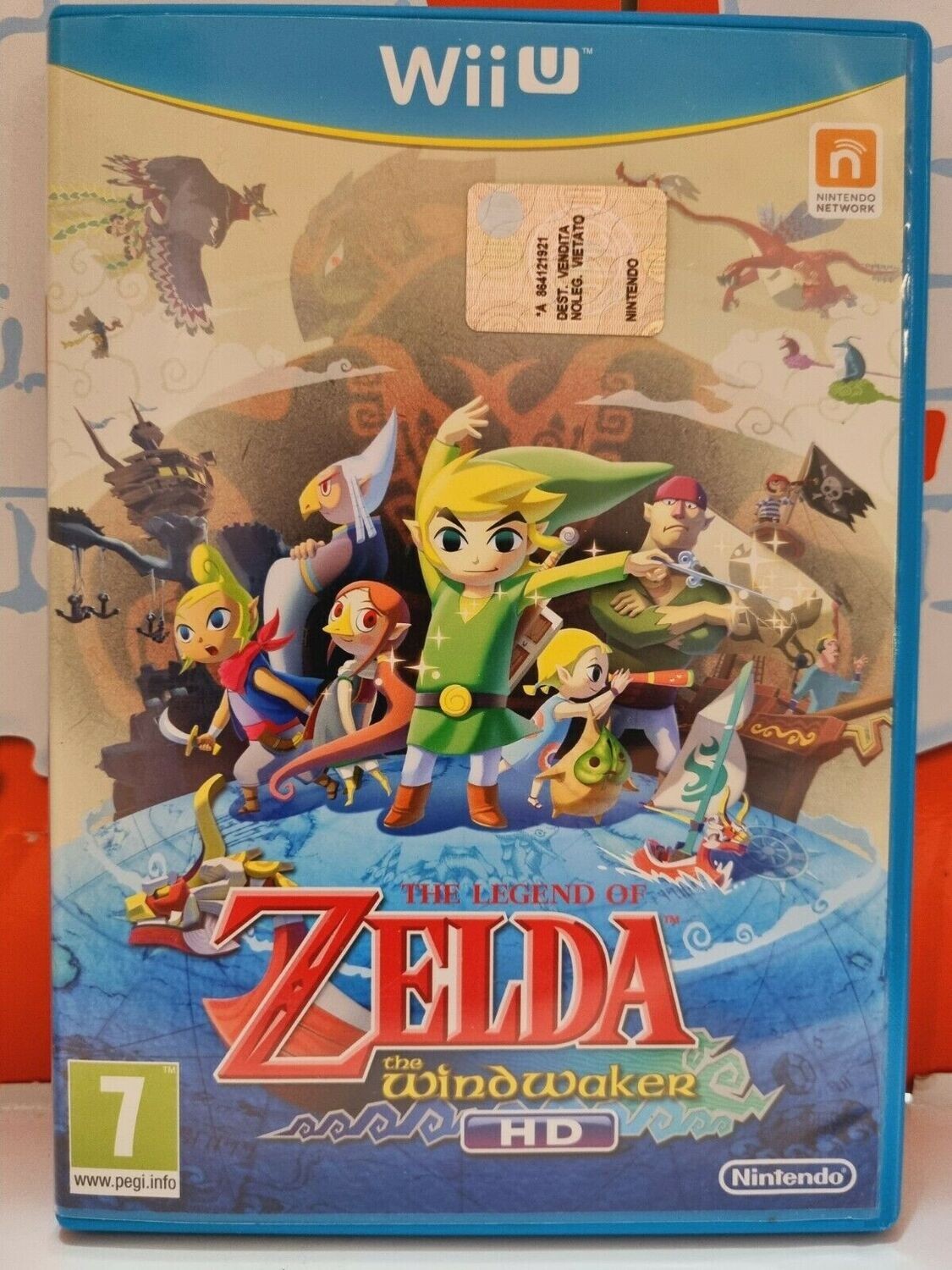 THE LEGEND OF ZELDA THE WINDWAKER HD NINTENDO WII U