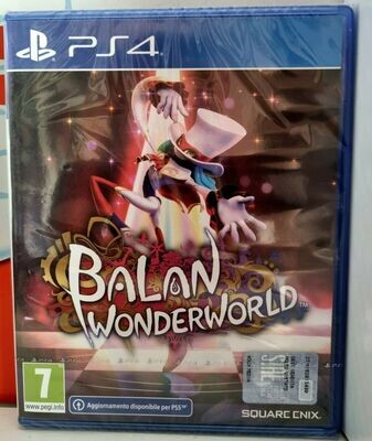 Balan Wonderworld Ps4 Upgrade Ps5 Italiano Avventura Dai Creatori Di Sonic