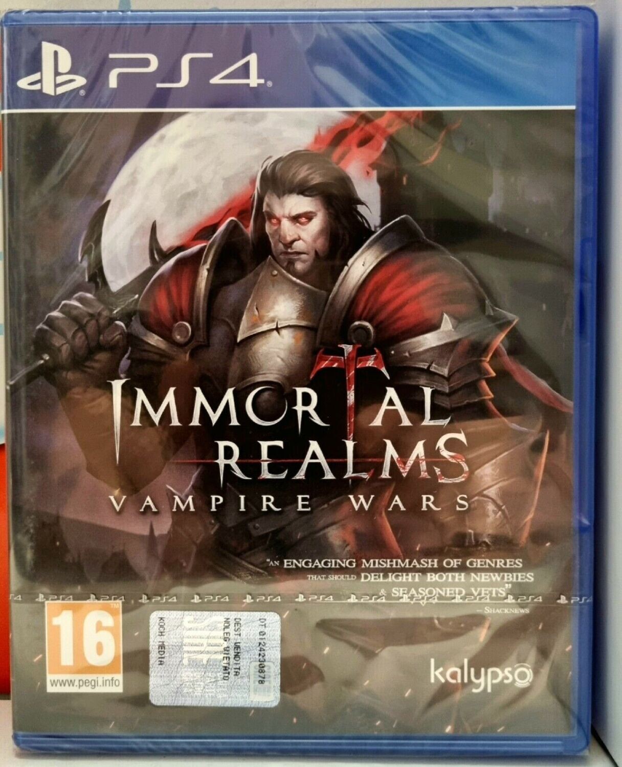 Immortal Realms: Vampire Wars - PS4 Playstation 4 Strategico EU Con Italiano